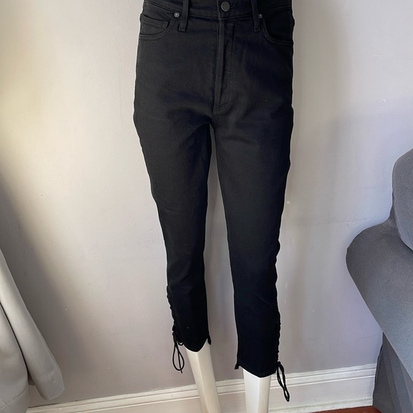 Citizens of Humanity Olivia High Rise Ankle Lace Up Jeans - Picture 3 of 10